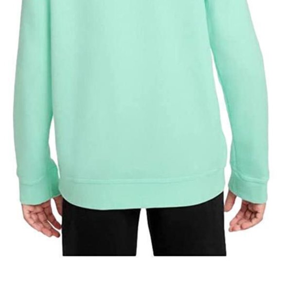 Nike Sportswear Big Kids' Boy's Pullover Club Fleece Crew Sweatshirt - Picture 5 of 6